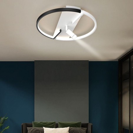 Ceiling Lamp Black & White Acrylic Lighting Spotlight Ceiling Lamp Black & White Acrylic Lighting Spotlight