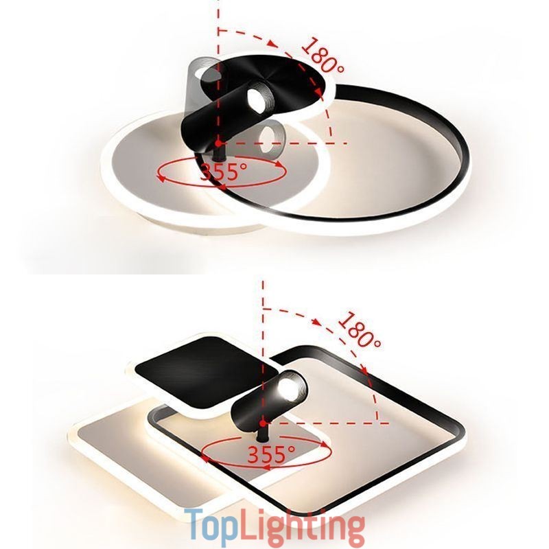 Ceiling Lamp Creative Acrylic Flush Mount Spotlight