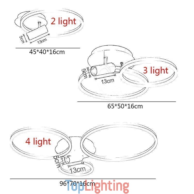 Ceiling Lamp Brushed Gold Halo Ring Lighting Spotlight