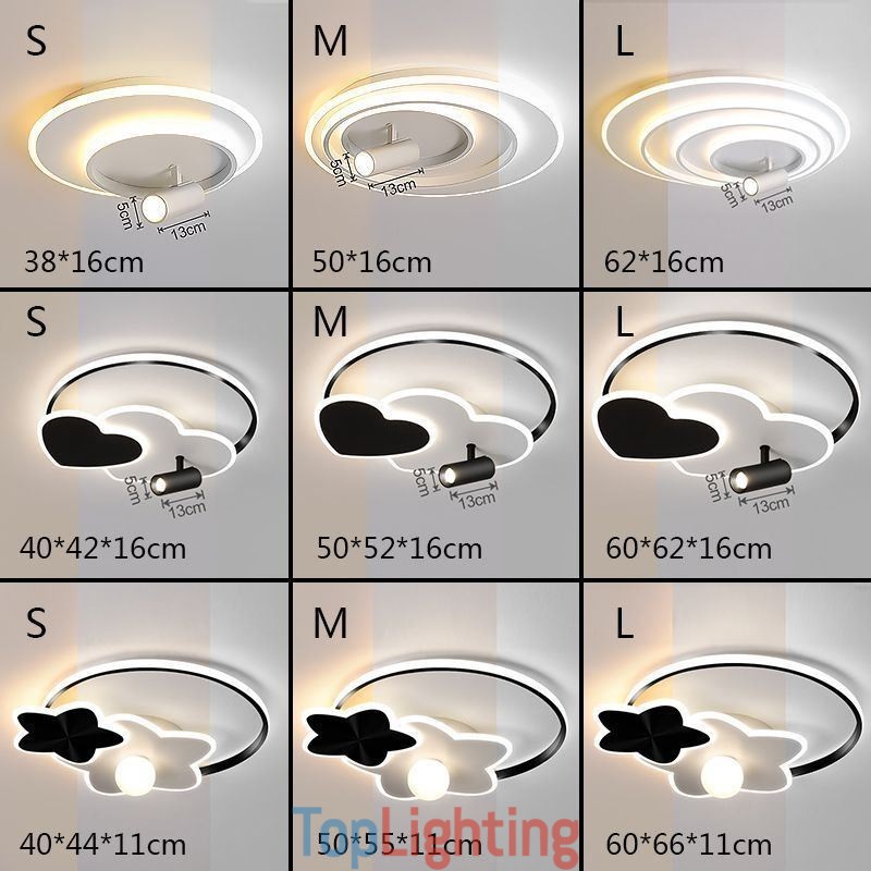 Ceiling Light Creative Acrylic Flush Mount Spotlight