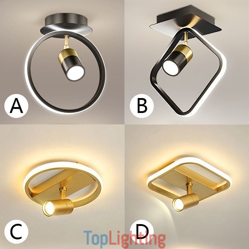 Acrylic Ceiling Lamp Minimalist Decor Light Spotlight