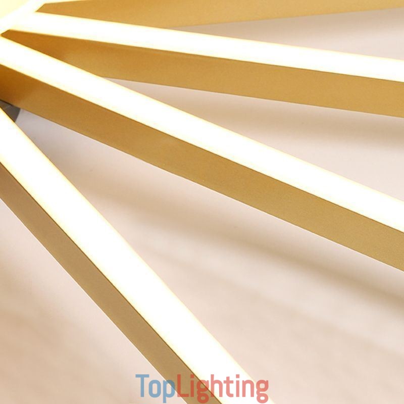 Flush Mount Acrylic Irregular Linear Lamp Spotlight