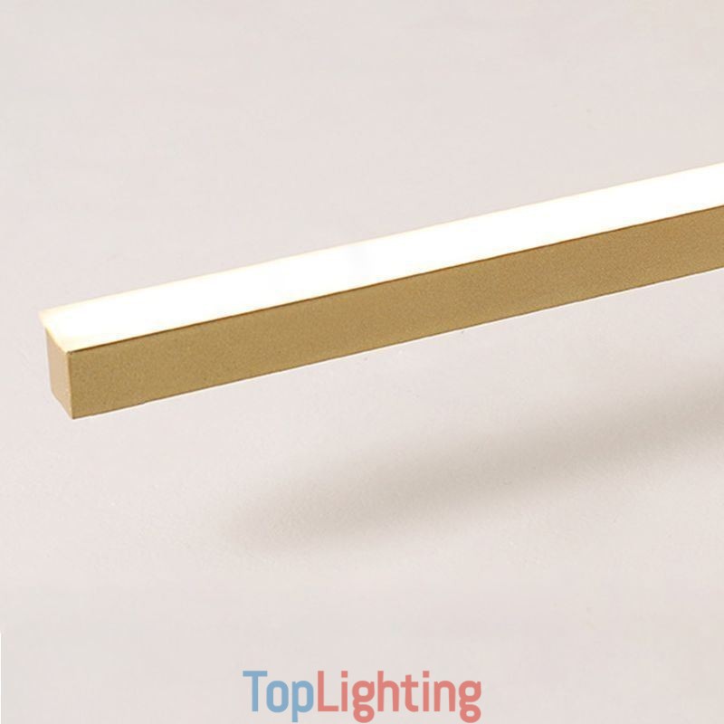 Flush Mount Acrylic Irregular Linear Lamp Spotlight