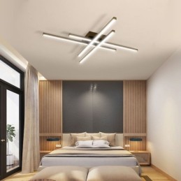 Linear Flush Mount Ceiling Light Simple Acrylic Lighting