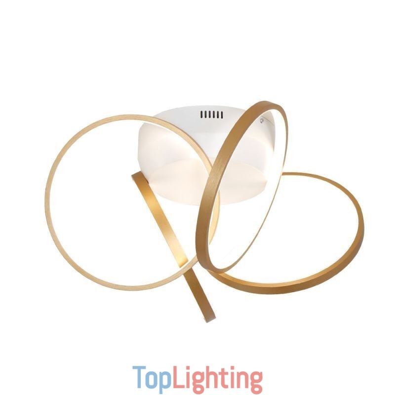 Acrylic Halo Ring Flush Mount Ceiling Light