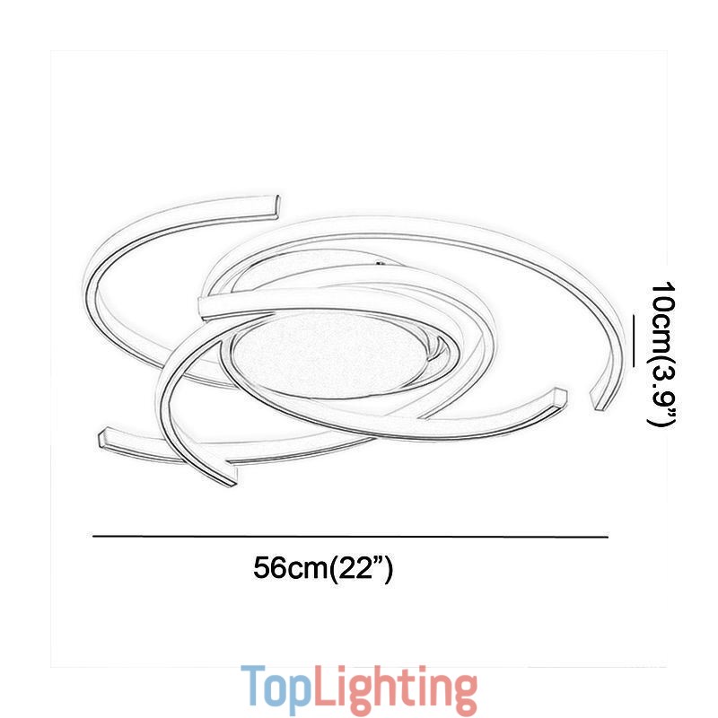 Modern Simple Flush Mount Ceiling Light