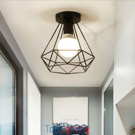 Diamond Shaped Flush Mount Ceiling Light Diamond Shaped Flush Mount Ceiling Light