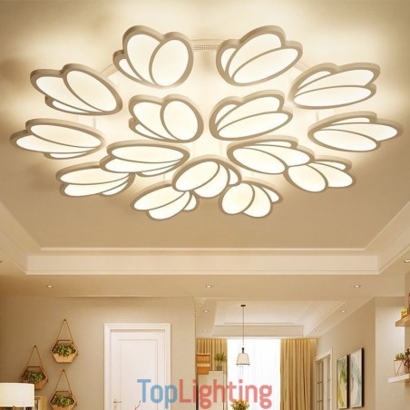 Modern Flush Mount Ceiling Light Tulip Decorative Lighting Modern Flush Mount Ceiling Light Tulip Decorative Lighting