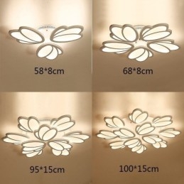 Modern Flush Mount Ceiling Light Tulip Decorative Lighting