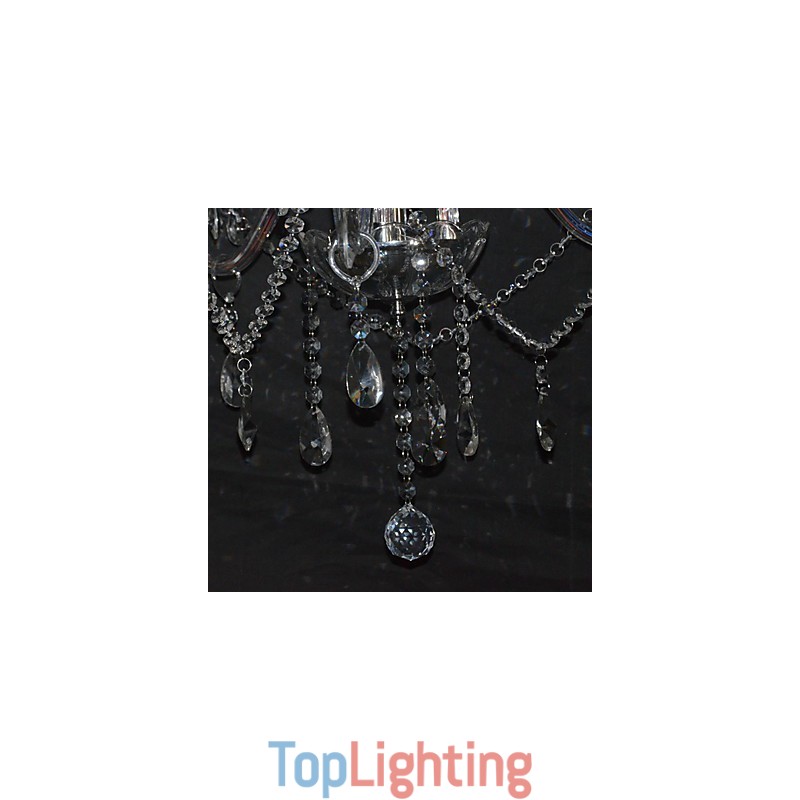 Modern Splendid 3 Lights Chandelier With Crystal Arm