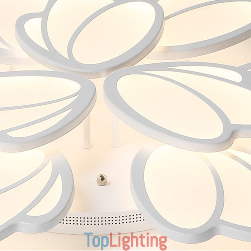 Modern Flush Mount Ceiling Light Tulip Decorative Lighting