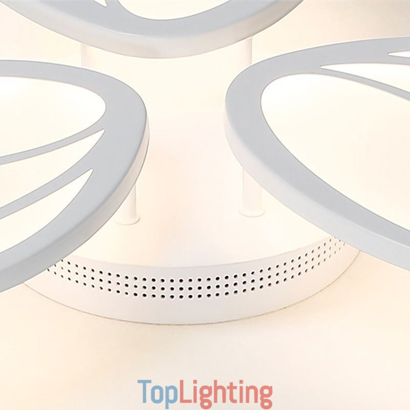 Modern Flush Mount Ceiling Light Tulip Decorative Lighting
