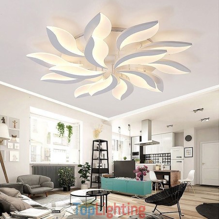 Acrylic Petal Flush Mount Ceiling Light Acrylic Petal Flush Mount Ceiling Light