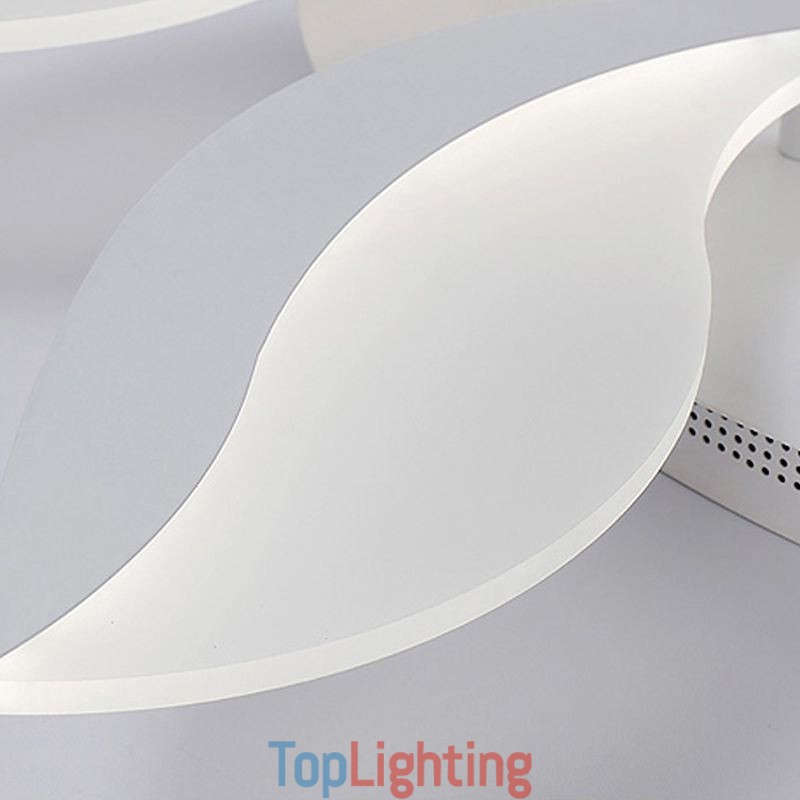 Acrylic Petal Flush Mount Ceiling Light