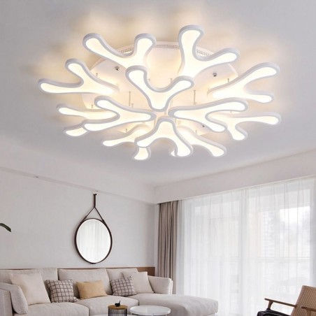 Acrylic Antler Flush Mount Ceiling Light Acrylic Antler Flush Mount Ceiling Light