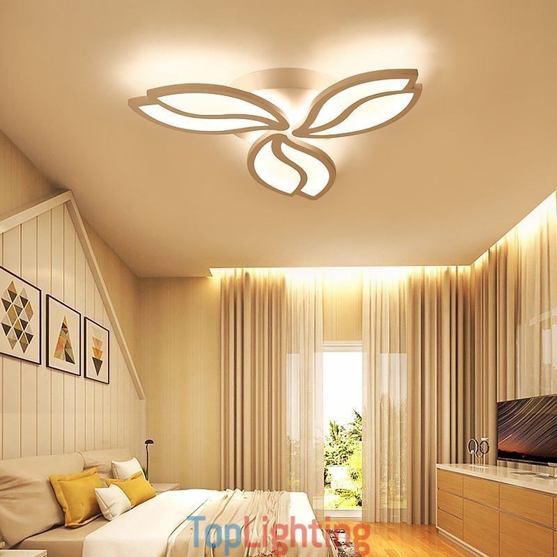 Acrylic Flower Flush Mount Ceiling Light
