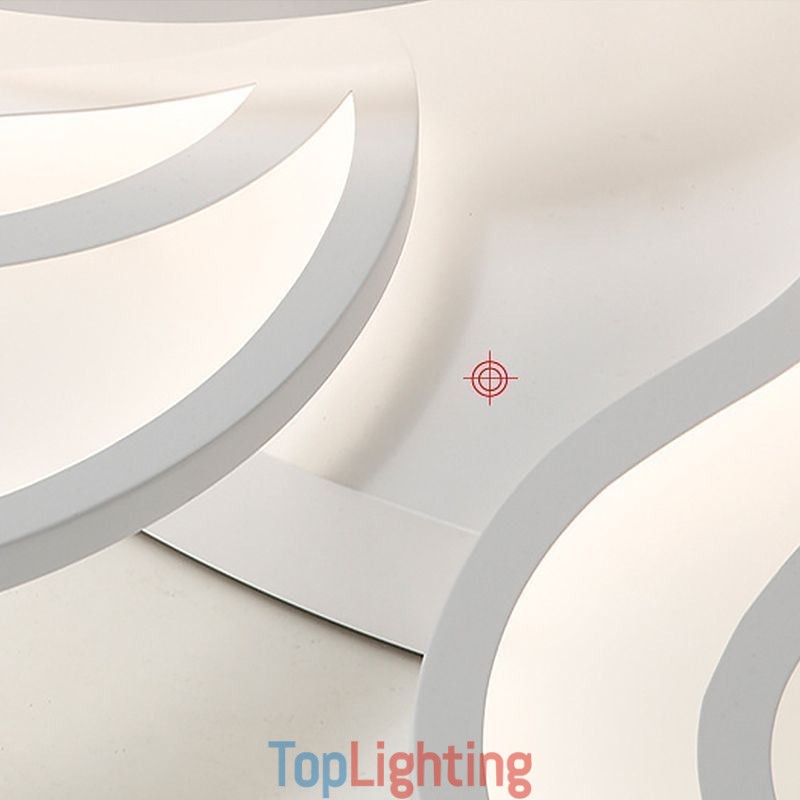 Acrylic Flower Flush Mount Ceiling Light