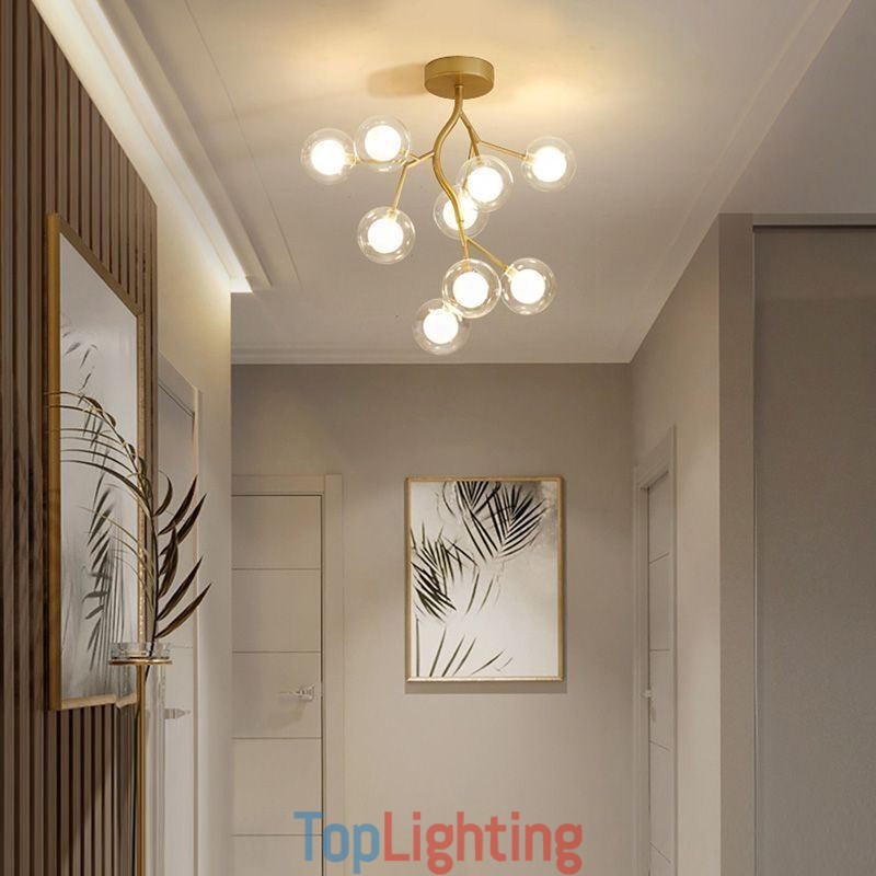 Nordic Branches Flush Mount Ceiling Light
