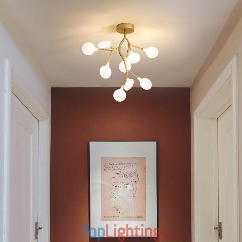 Nordic Branches Flush Mount Ceiling Light