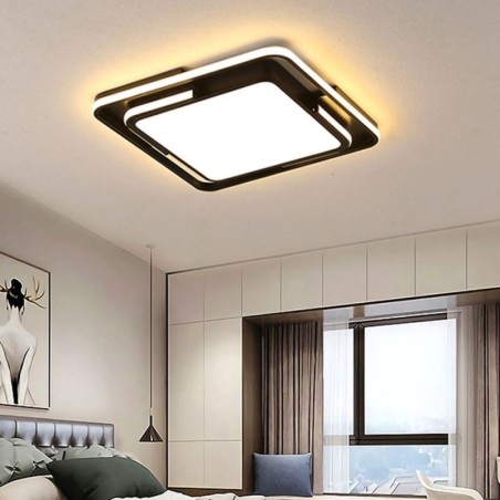 Modern Simple Flush Mount Ceiling Light Square Acrylic Light Fixture Modern Simple Flush Mount Ceiling Light Square Acrylic Light Fixture