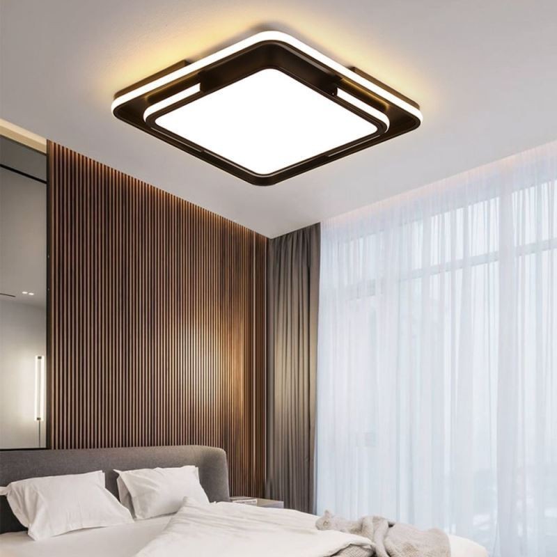 Modern Simple Flush Mount Ceiling Light Square Acrylic Light Fixture