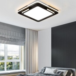 Modern Simple Flush Mount Ceiling Light Square Acrylic Light Fixture