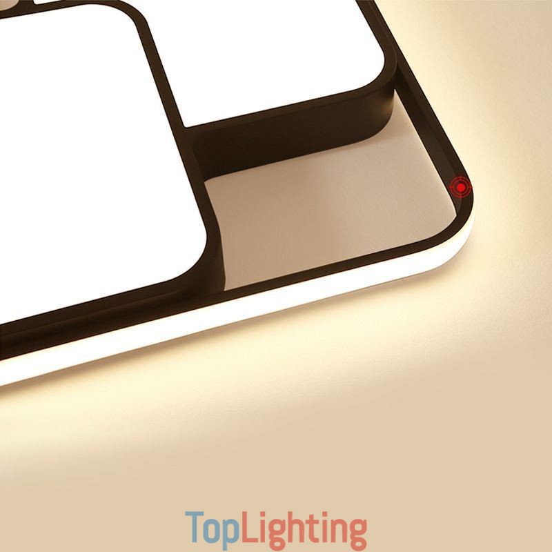 Modern Geometric Flush Mount Ceiling Light Acrylic Decoration Light