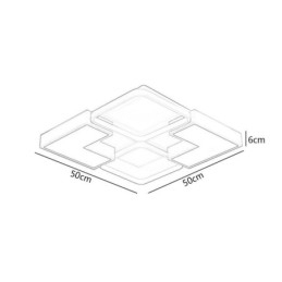 Acrylic Flush Mount Ceiling Light Creative Decoration Lighting