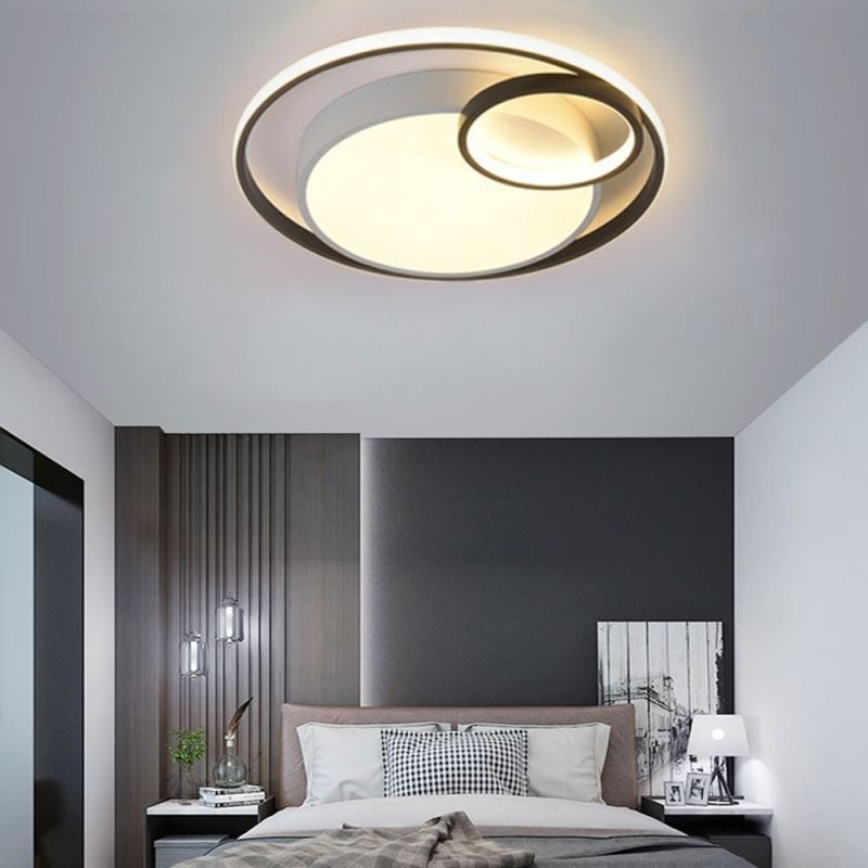 Modern Circular Flush Mount Ceiling Light