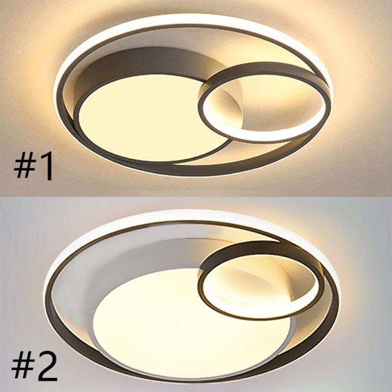 Modern Circular Flush Mount Ceiling Light