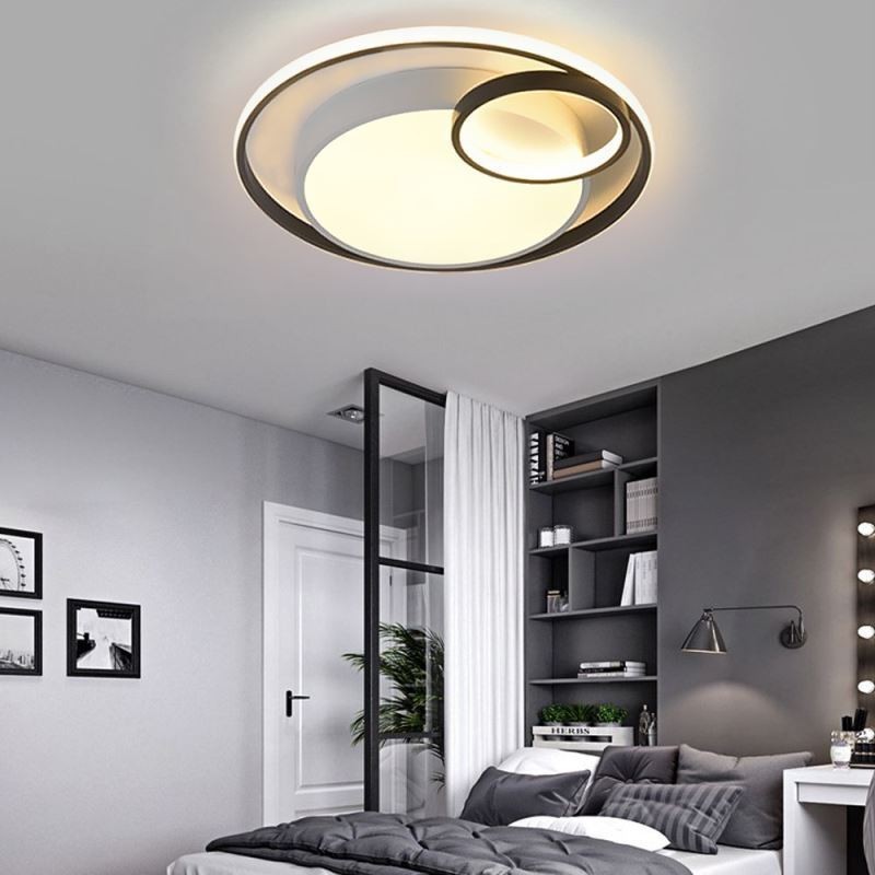 Modern Circular Flush Mount Ceiling Light