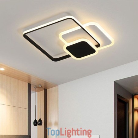 Square Frames Flush Mount Decorative Ceiling Light Square Frames Flush Mount Decorative Ceiling Light