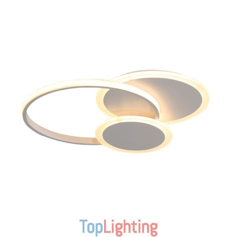 Round Flush Mount Light Fixture Modern Acrylic Ceiling Light