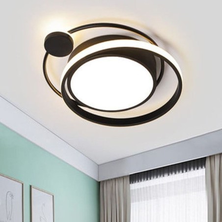 Contemporary Circular Flush Mount Ceiling Light Contemporary Circular Flush Mount Ceiling Light