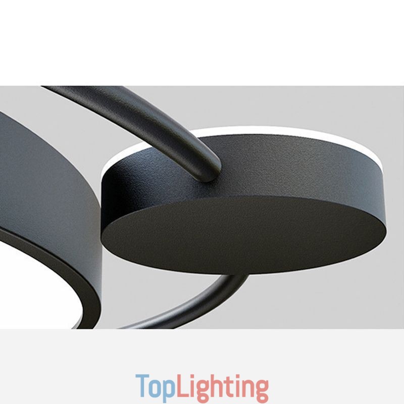 Simple Style Round Flush Mount Light Fixture Acrylic Ceiling Light