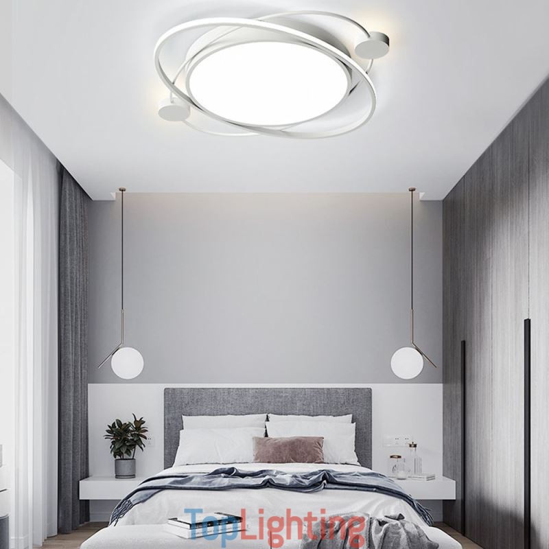 Modern Ceiling Light Planet Flush Mount Ceiling Lamp