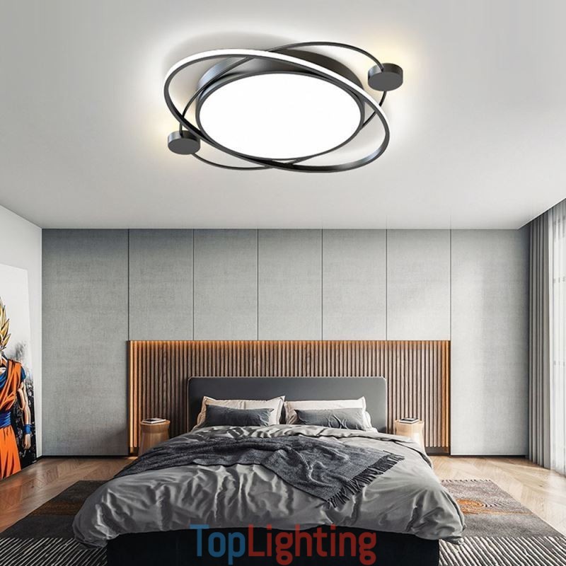 Modern Ceiling Light Planet Flush Mount Ceiling Lamp