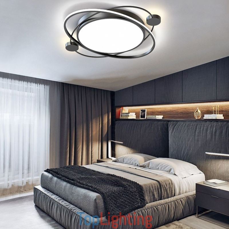 Modern Ceiling Light Planet Flush Mount Ceiling Lamp