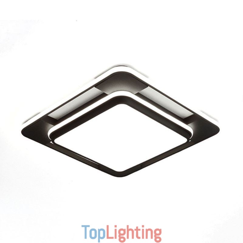 Modern Minimalist Flush Mount Lighting Square Ceiling Light