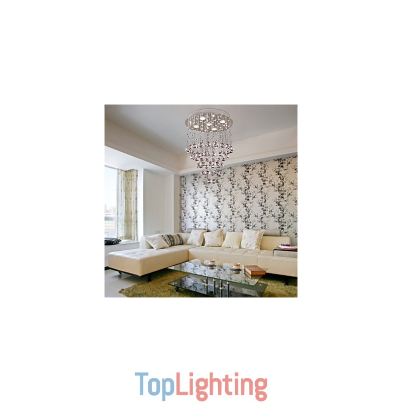 Crystal Chandelier with 5 lightsoque Design (K9 Crystal)