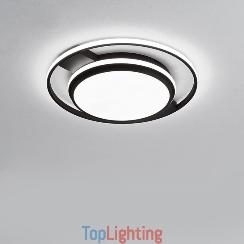 Modern Minimalist Flush Mount Light Fixture Round Ceiling Light