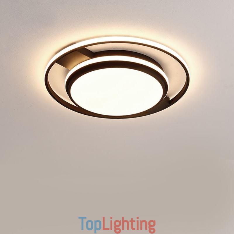 Modern Minimalist Flush Mount Light Fixture Round Ceiling Light