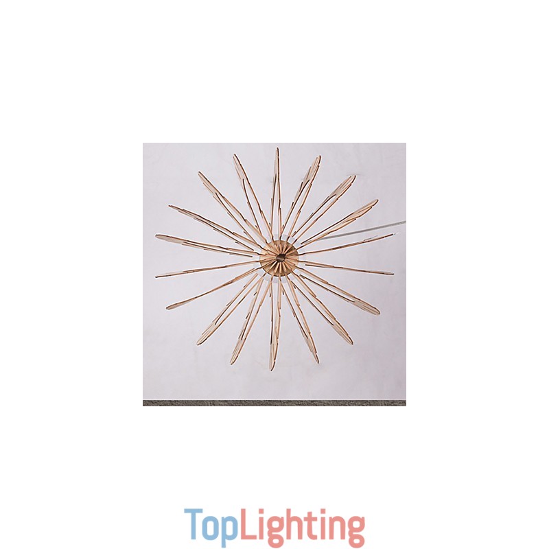 Vintage Others Wood Chandelier