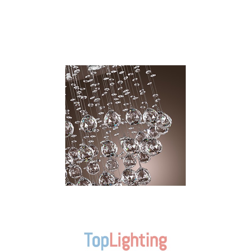 Crystal Chandelier with 5 lightsoque Design (K9 Crystal)