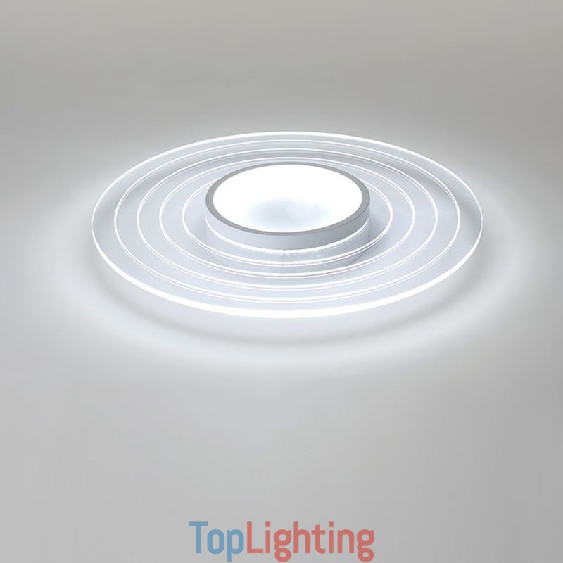 Modern Circular Flush Mount Ceiling Light Minimalist Light Fixture