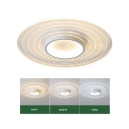 Modern Circular Flush Mount Ceiling Light Minimalist Light Fixture