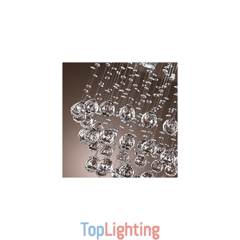 Crystal Chandelier with 5 lightsoque Design (K9 Crystal)