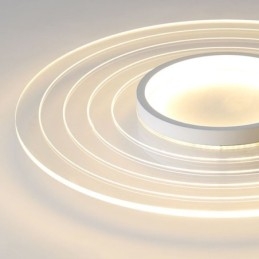 Modern Circular Flush Mount Ceiling Light Minimalist Light Fixture