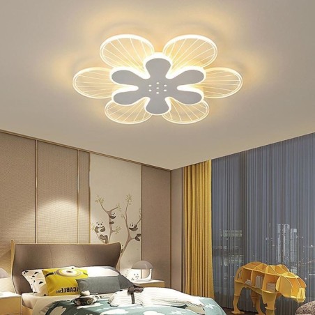 Modern Flush Mount Pretty Flower Decorative Ceiling Light Modern Flush Mount Pretty Flower Decorative Ceiling Light