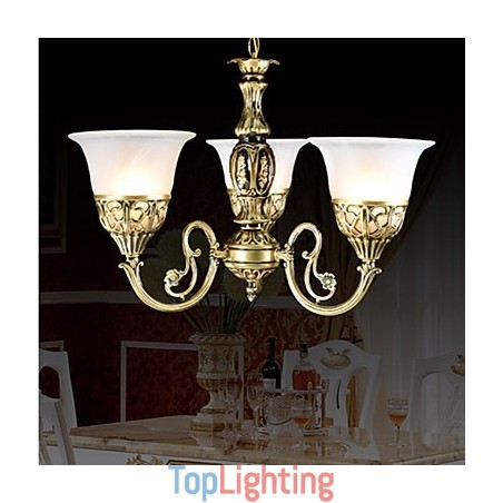 Traditional Classic Bronze Metal Chandelier Traditional Classic Bronze Metal Chandelier